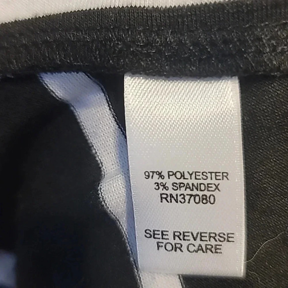 Versona Black/White Maxi Skirt with ties - Picture 7 of 8